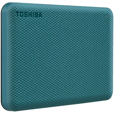TOSHIBA Eksterni HDD Canvio Advance, 2TB, 2.5", USB 3.2 Gen1 (5 Gbit/s), zeleni
